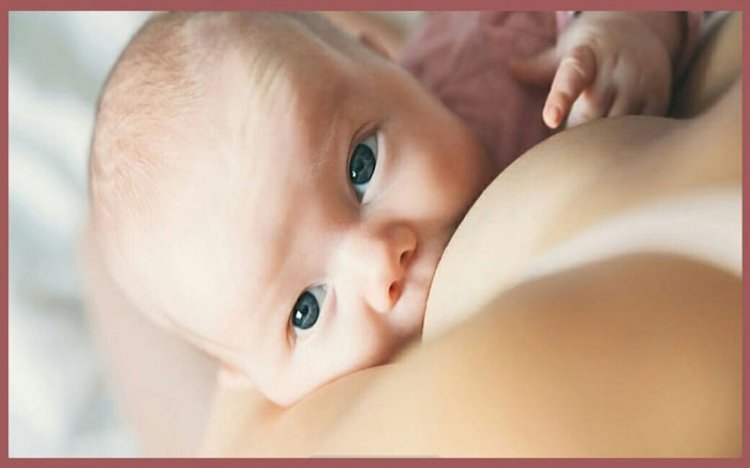 ثقل ثدي الأم أثناء الرضاعة